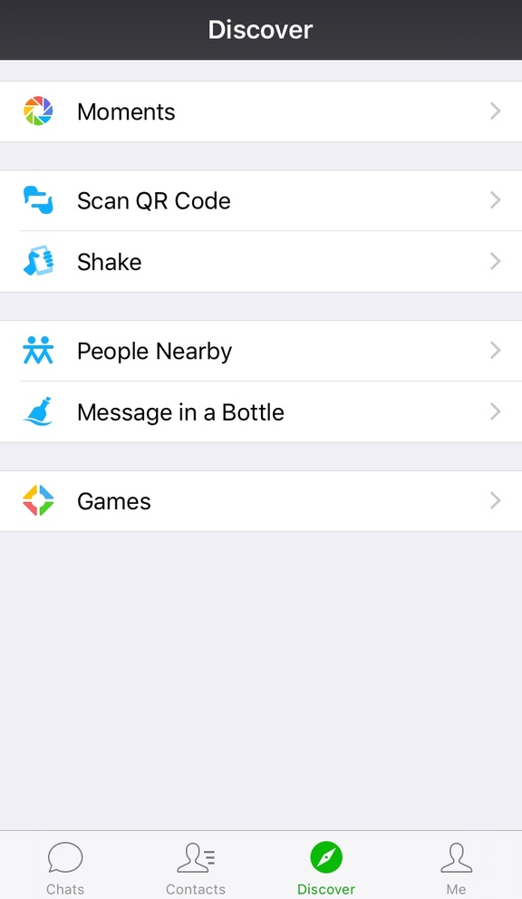 wechat-discover